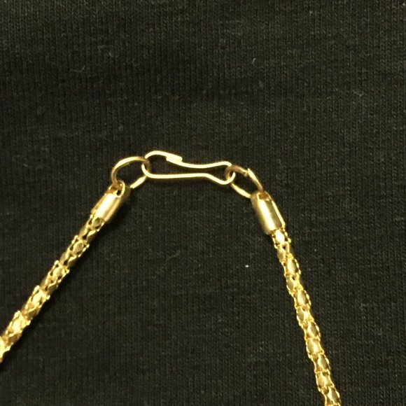 Hand made pendant with chain - Picture 2 of 2